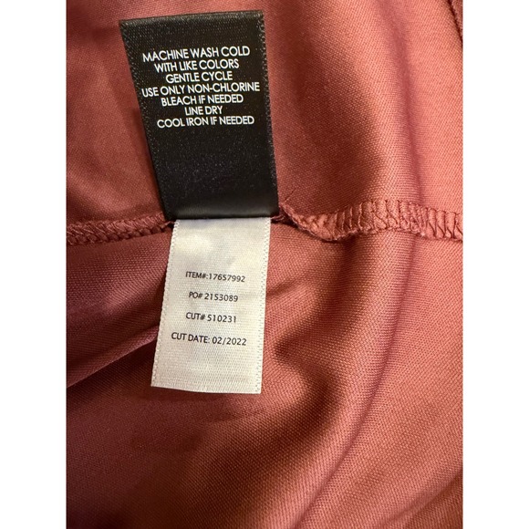 Torrid Tank Top Mauve Plus 0 Lace Trim Button Front Boho Feminine Romantic - Picture 6 of 6